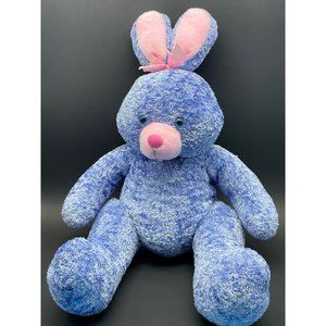 Blue Magic Bunny Rabbit 22" Blue Stuffed Plush Easter Spring Animal Pink Ears